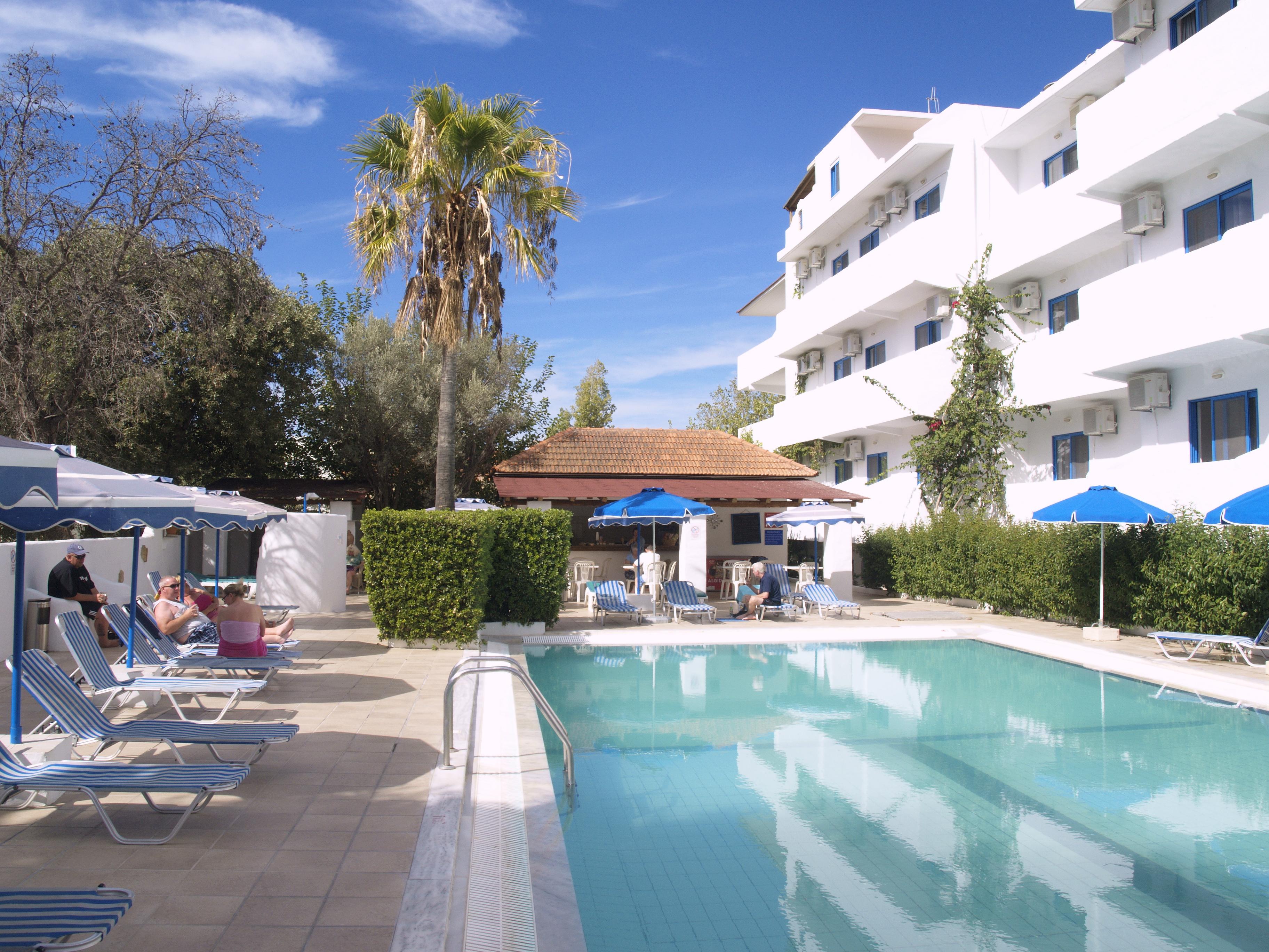 Hotel Nathalie Ixia (Rhodes) Exterior foto