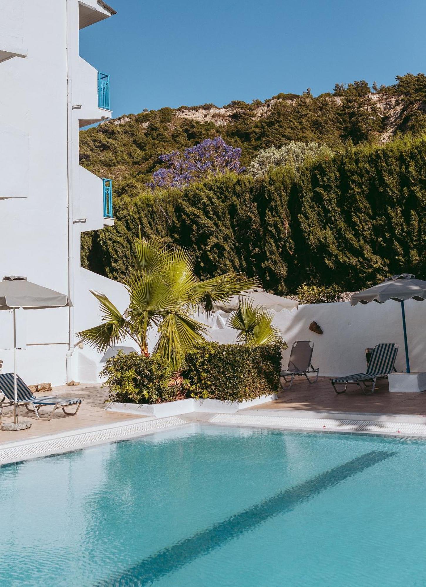 Hotel Nathalie Ixia (Rhodes) Exterior foto